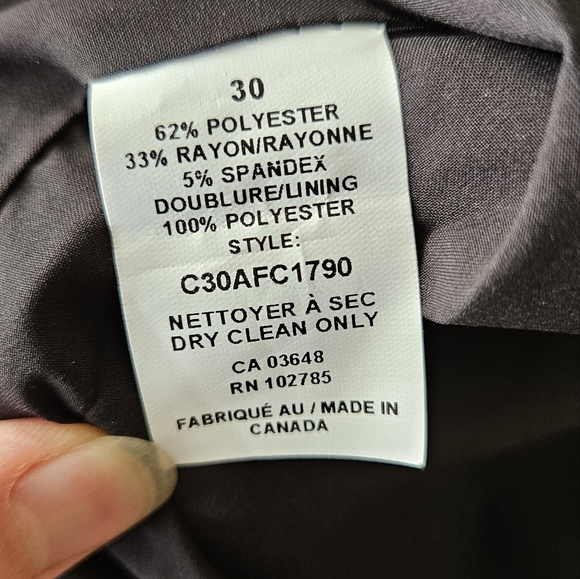 Sandra Angelozzi black double breasted blazer dress - us size 0 - Picture 4 of 4